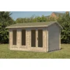Chiltern 4.0m X 3.0m Log Cabin Single Glazed With Felt Shingles And Underlay 2 Chiltern 4.0m X 3.0m Log Cabin Single Glazed With Felt Shingles And Underlay -Elise Bloom 12832762 3094831960097418