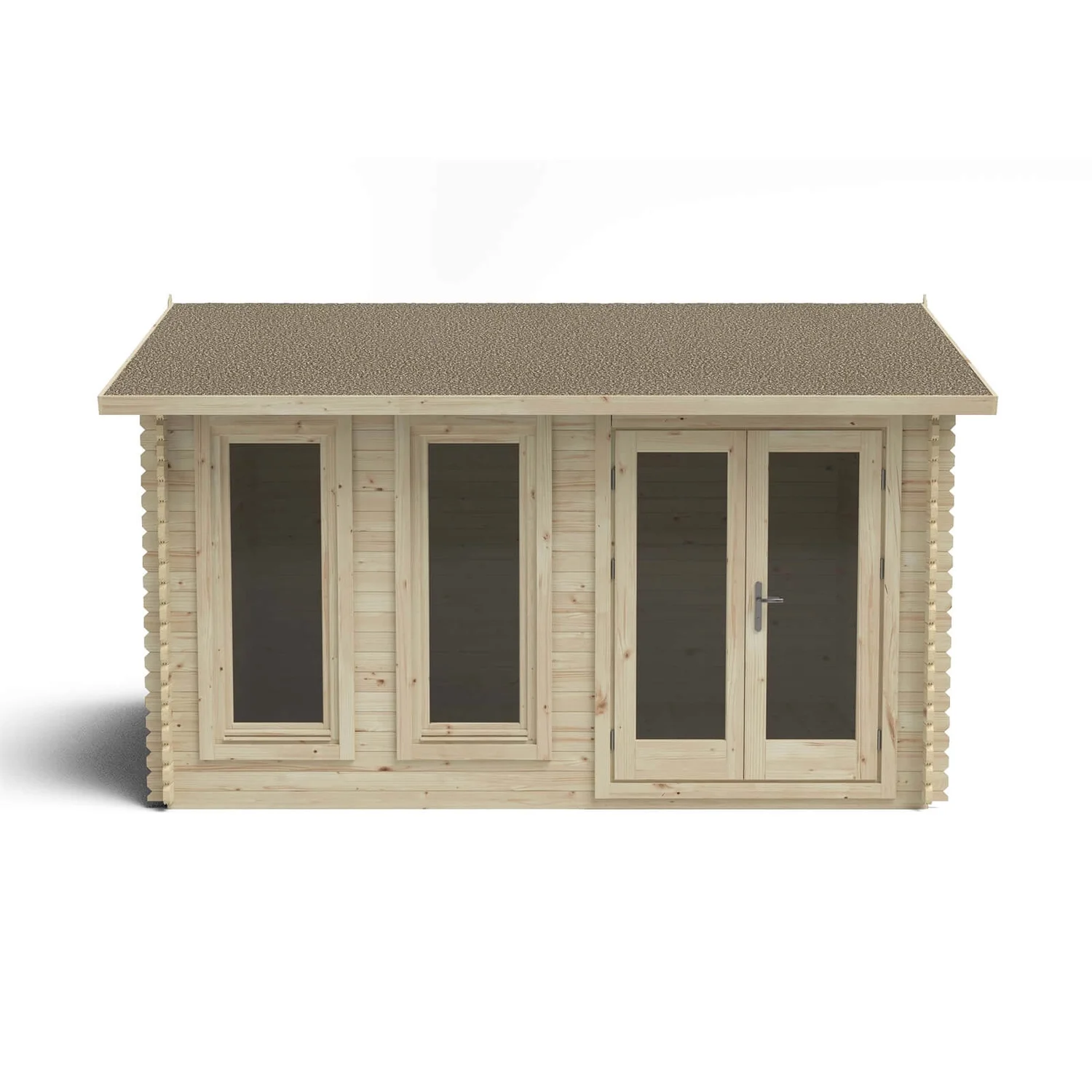 Chiltern 4.0m X 3.0m Log Cabin Double Glazed With Felt Shingles And Underlay 7 Chiltern 4.0m X 3.0m Log Cabin Double Glazed With Felt Shingles And Underlay - Image 5