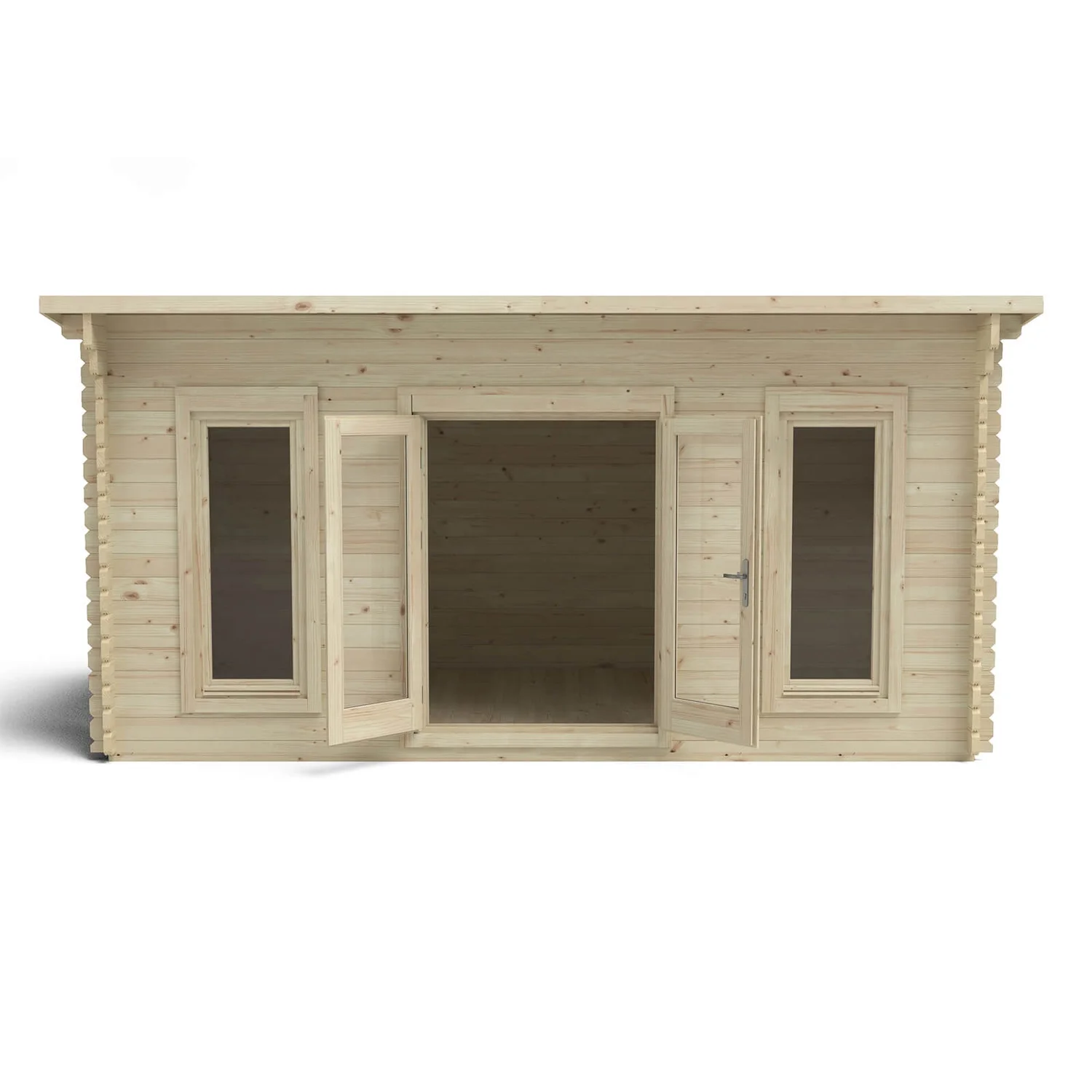 Forest Elmley 5.0m X 3.0m Log Cabin Double Glazed 24kg Polyester Felt, No Underlay 5 Forest Elmley 5.0m X 3.0m Log Cabin Double Glazed 24kg Polyester Felt, No Underlay - Image 3