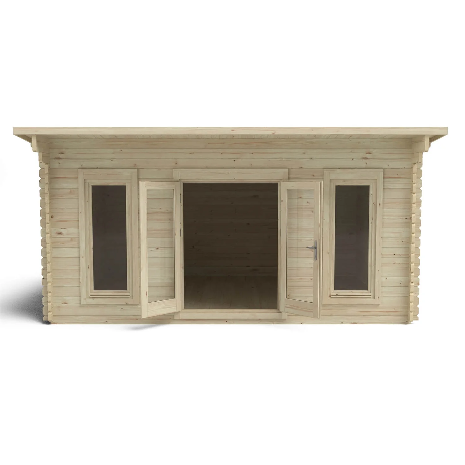 Forest Mendip 5.0m X 4.0m Log Cabin Double Glazed, 34kg Polyester Felt, Plus Underlay 5 Forest Mendip 5.0m X 4.0m Log Cabin Double Glazed, 34kg Polyester Felt, Plus Underlay - Image 3