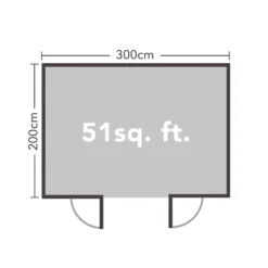 Forest Harwood 3.0m X 2.0m Log Cabin 24kg Felt Plus Underlay - Installation Included 13 Forest Harwood 3.0m X 2.0m Log Cabin 24kg Felt Plus Underlay - Installation Included -Elise Bloom 12832951 8184833199764507