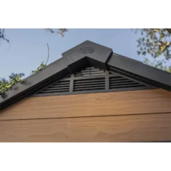 Keter Newton 7.5 X 11ft Outdoor Plastic Garden Storage Shed - Brown 15 Keter Newton 7.5 X 11ft Outdoor Plastic Garden Storage Shed - Brown -Elise Bloom 12833045 1264832986567164