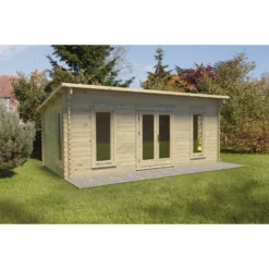 Forest Arley 6.0m X 3.0m Cabin Double Glazed 24kg Polyester Felt, Plus Underlay - Installation Included 9 Forest Arley 6.0m X 3.0m Cabin Double Glazed 24kg Polyester Felt, Plus Underlay - Installation Included -Elise Bloom 12833132 1464833200275746