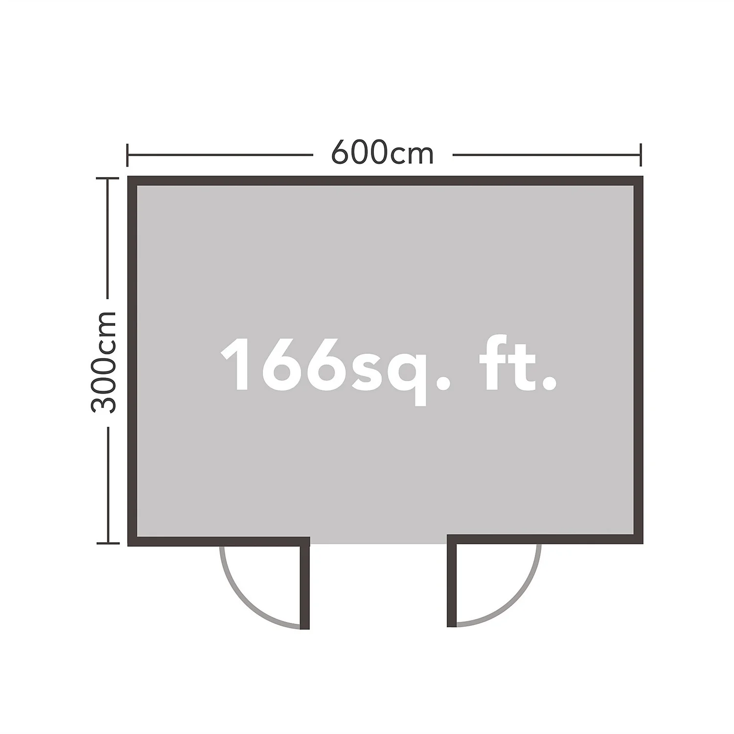 Forest Arley 6m X 3m Cabin Double Glazed 34kg Polyester Felt, Plus Underlay - Installation Included 9 Forest Arley 6m X 3m Cabin Double Glazed 34kg Polyester Felt, Plus Underlay - Installation Included - Image 7