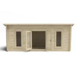 Forest Arley 6m X 3m Cabin Double Glazed 34kg Polyester Felt, Plus Underlay - Installation Included 12 Forest Arley 6m X 3m Cabin Double Glazed 34kg Polyester Felt, Plus Underlay - Installation Included -Elise Bloom 12833135 3844845841717884