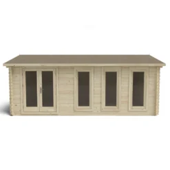 Blakedown 6m X 4m Log Cabin Double Glazed 24kg Polyester Felt, No Underlay - Installation Included 13 Blakedown 6m X 4m Log Cabin Double Glazed 24kg Polyester Felt, No Underlay - Installation Included -Elise Bloom 12833144 5854833195161049