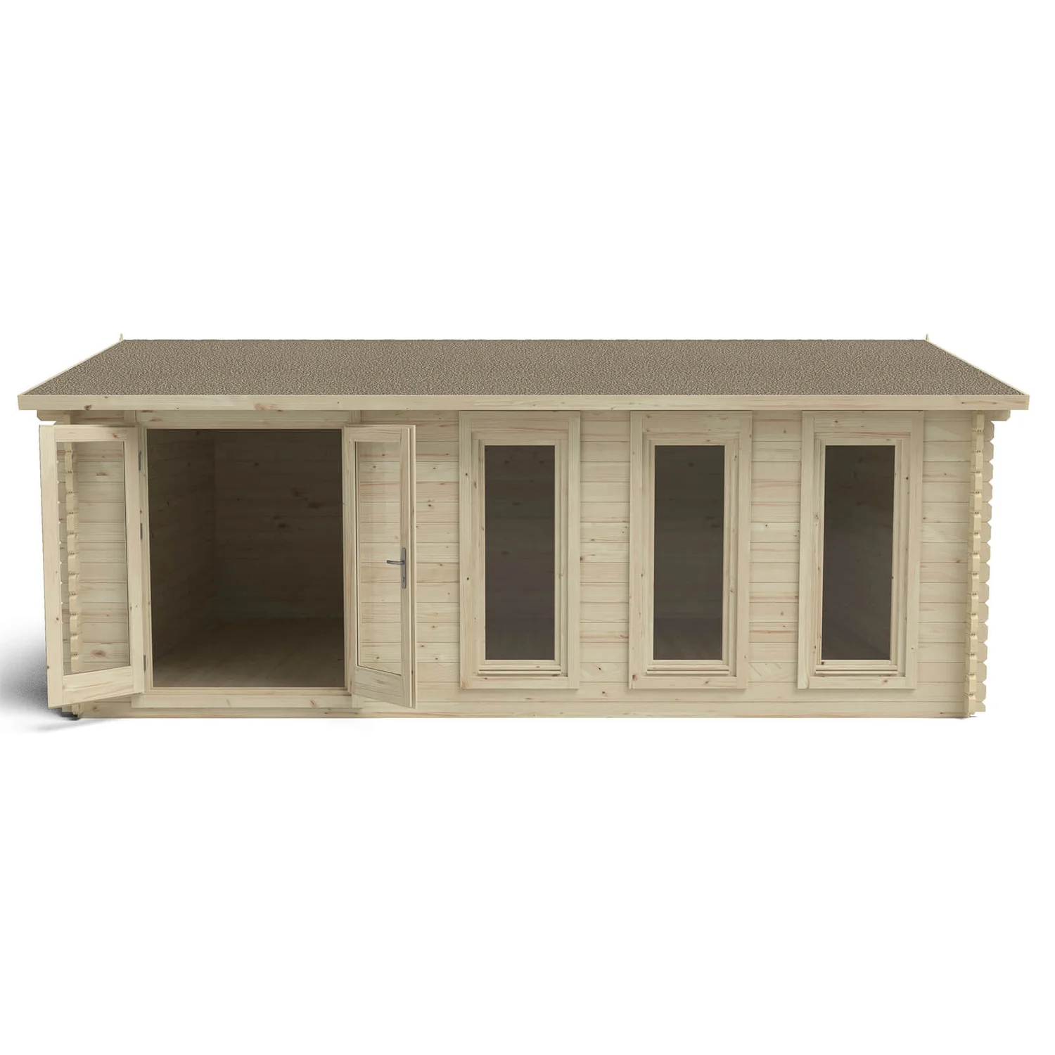 Blakedown 6m X 4m Log Cabin Double Glazed 24kg Polyester Felt, No Underlay - Installation Included 6 Blakedown 6m X 4m Log Cabin Double Glazed 24kg Polyester Felt, No Underlay - Installation Included - Image 4