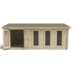 Forest Blakedown 6.0m X 4.0m Log Cabin Double Glazed 24kg Polyester Felt, Plus Underlay - Installation Included 10 Forest Blakedown 6.0m X 4.0m Log Cabin Double Glazed 24kg Polyester Felt, Plus Underlay - Installation Included -Elise Bloom 12833146 3484833199597797