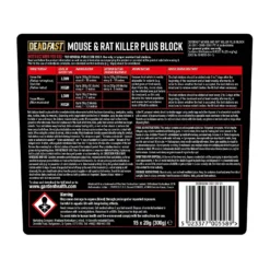 Deadfast Mouse And Rat Killer Plus 15 Block -Elise Bloom 12833189 2075019845673969