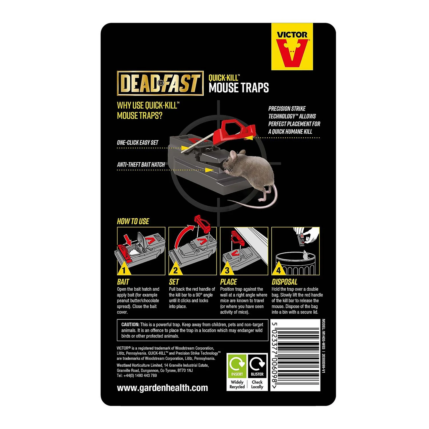Deadfast Quick Kill Mouse Twin 5 Deadfast Quick Kill Mouse Twin - Image 3