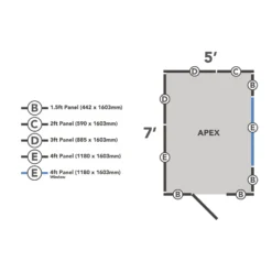 Forest 7 X 5ft Overlap Pressure Treated Apex Shed 21 Forest 7 X 5ft Overlap Pressure Treated Apex Shed -Elise Bloom 12833286 2004833201283176