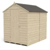 Forest 7 X 5ft Overlap Pressure Treated Apex Shed - No Window Incl. Installation -Elise Bloom 12833311 8474831944141249