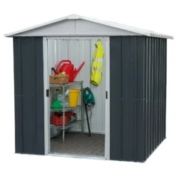 Yardmaster 6x4.5ft Metal Apex Shed