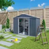 Yardmaster 10x8ft Metal Apex Shed