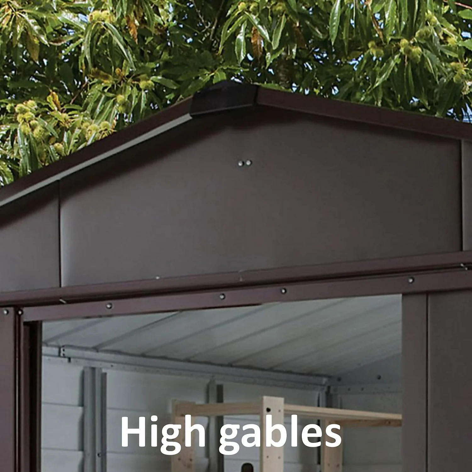 Yardmaster 10x12ft Shiplap Metal Shed 6 Yardmaster 10x12ft Shiplap Metal Shed - Image 4