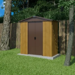 Yardmaster 6x4.5ft Wood Effect Shed -Elise Bloom 12834223 8225040005776095