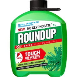 Roundup Speed Ultra Ready To Use Pump N Go Weedkiller Refill - 5L