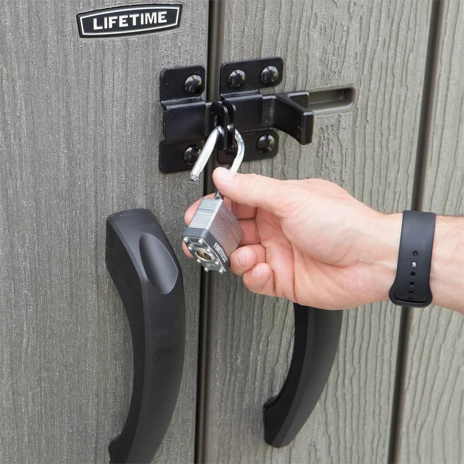 Lifetime 1500L Rough Cut Vertical Storage Cabinet 11 Lifetime 1500L Rough Cut Vertical Storage Cabinet - Image 9