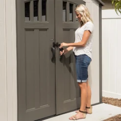 Lifetime 17.5 X 8 Ft Dual Entry Outdoor Storage Shed 15 Lifetime 17.5 X 8 Ft Dual Entry Outdoor Storage Shed -Elise Bloom 12836595 1175012583835617