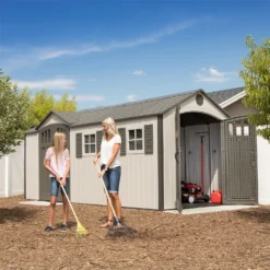 Lifetime 17.5 X 8 Ft Dual Entry Outdoor Storage Shed 14 Lifetime 17.5 X 8 Ft Dual Entry Outdoor Storage Shed -Elise Bloom 12836595 1905012583797700