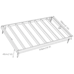 Mercia 10x6ft Pressure Treated Wooden Shed Base 19 Mercia 10x6ft Pressure Treated Wooden Shed Base -Elise Bloom 12838346 3954833200939562
