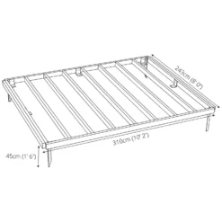 Mercia 10x8ft Pressure Treated Wooden Shed Base 19 Mercia 10x8ft Pressure Treated Wooden Shed Base -Elise Bloom 12838509 1444833225953589