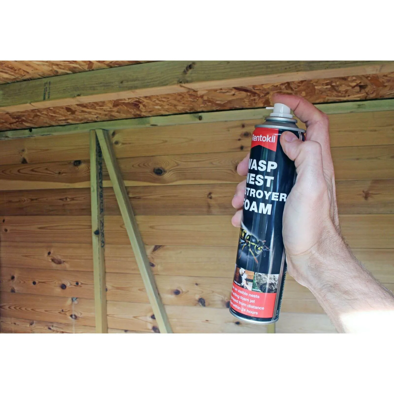 Rentokil Wasp Nest Destroyer - 300ml 4 Rentokil Wasp Nest Destroyer - 300ml - Image 2