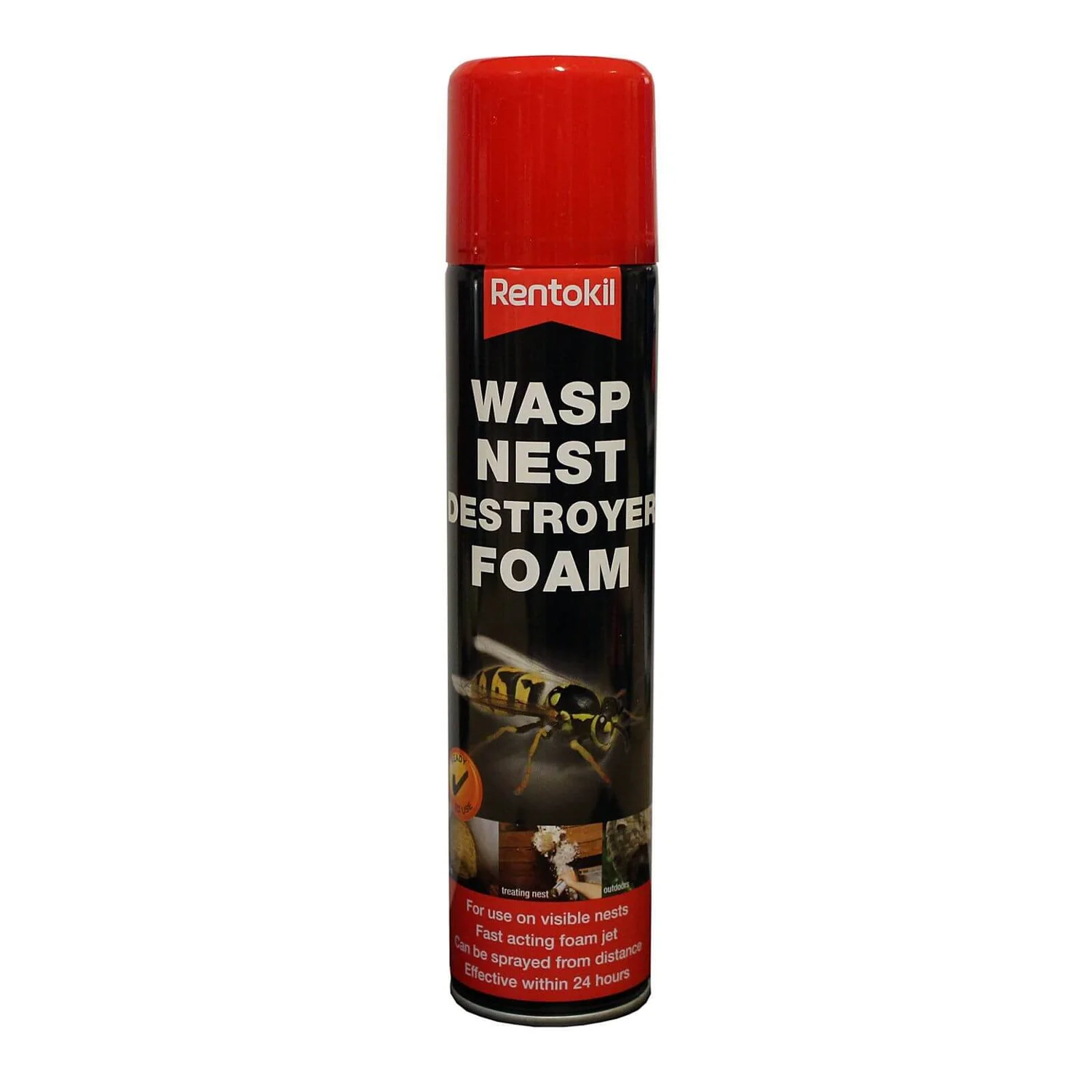 Rentokil Wasp Nest Destroyer - 300ml 3 Rentokil Wasp Nest Destroyer - 300ml