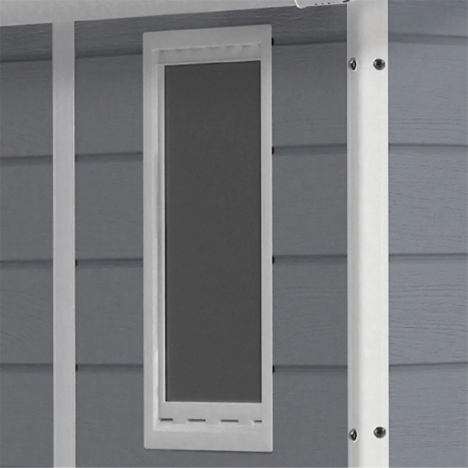 Keter Manor 6 X 8ft Outdoor Garden Apex Storage Shed - Grey 8 Keter Manor 6 X 8ft Outdoor Garden Apex Storage Shed - Grey - Image 6