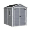 Keter Manor 6 X 8ft Outdoor Garden Apex Storage Shed - Grey 1 Keter Manor 6 X 8ft Outdoor Garden Apex Storage Shed - Grey -Elise Bloom 12840573 2105036178529044