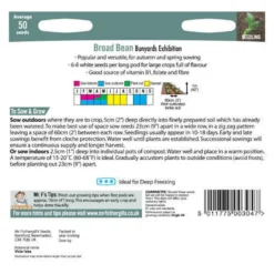 Mr. Fothergill's Broad Bean Bunyards Exhibition (Vicia Faba) Seeds -Elise Bloom 12842013 1124832961331251