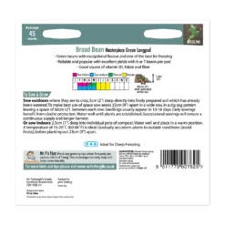 Mr. Fothergill's Broad Bean Masterpiece Green Longpod Seeds -Elise Bloom 12842207 1224832990365353