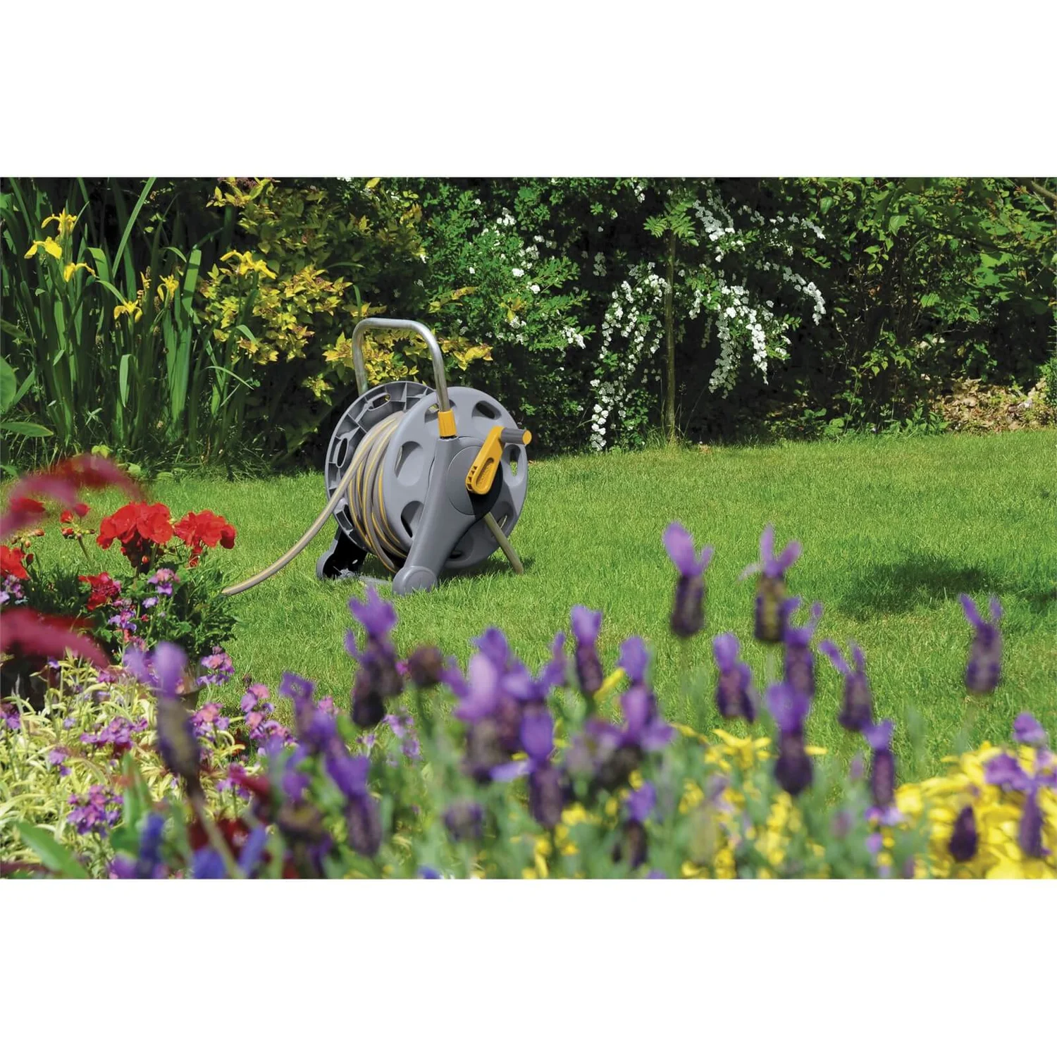 Hozelock 45m Hose Reel With 25m Hose 4 Hozelock 45m Hose Reel With 25m Hose - Image 2