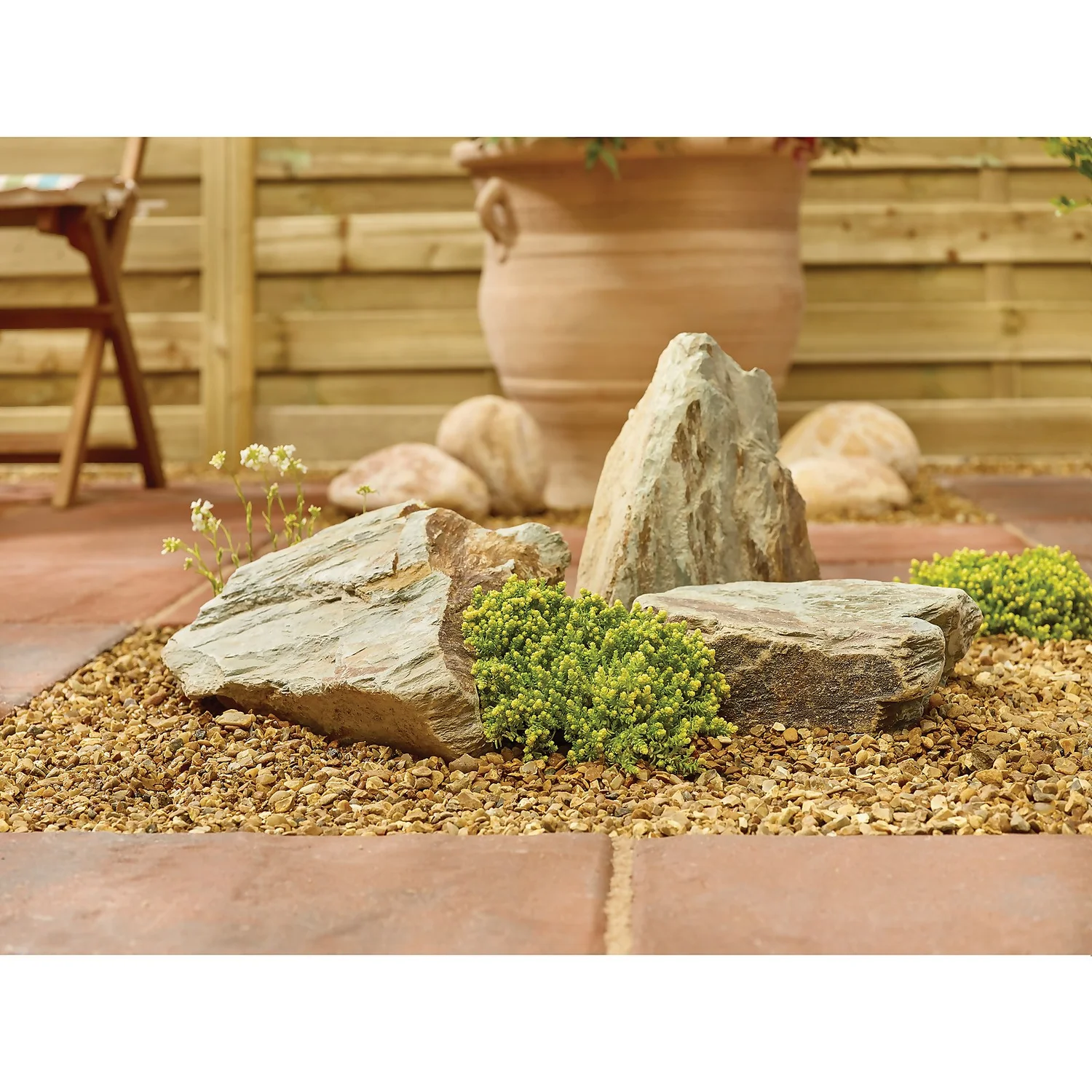 Stylish Stone Rustic Slate Rockery 4 Stylish Stone Rustic Slate Rockery - Image 2