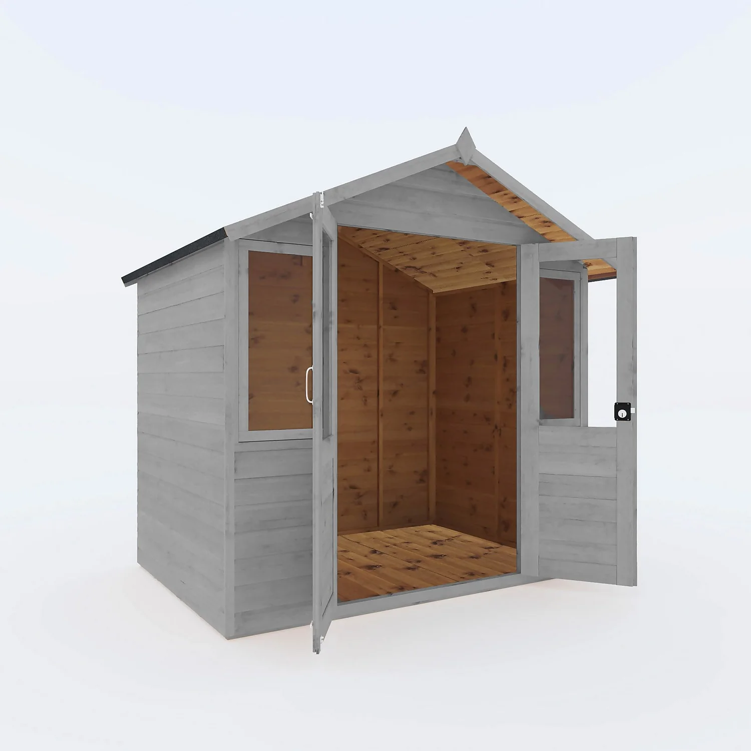 Country Living Flintham 7 X 5ft Traditional Summerhouse Painted + Installation - Thorpe Towers 3 Country Living Flintham 7 X 5ft Traditional Summerhouse Painted + Installation - Thorpe Towers