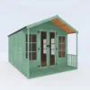 Country Living Tuxford 12 X 8ft Premium Traditional Summerhouse Painted + Installation - Aurora Green 1 Country Living Tuxford 12 X 8ft Premium Traditional Summerhouse Painted + Installation - Aurora Green -Elise Bloom 12876021 7635040028106016
