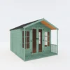 Country Living Tuxford 10 X 8ft Premium Traditional Summerhouse Painted + Installation - Aurora Green 1 Country Living Tuxford 10 X 8ft Premium Traditional Summerhouse Painted + Installation - Aurora Green -Elise Bloom 12876026 1405040028199907