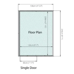 Country Living Southwell 8 X 4ft Premium Lean Too Greenhouse Painted + Installation - Aurora Green 15 Country Living Southwell 8 X 4ft Premium Lean Too Greenhouse Painted + Installation - Aurora Green -Elise Bloom 12876030 9025004010914840