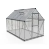 Palram Canopia Hybrid 6 X 10ft Silver Greenhouse 1 Palram Canopia Hybrid 6 X 10ft Silver Greenhouse -Elise Bloom 12877505 1354853166329559