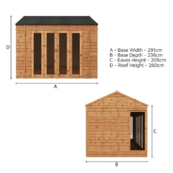 Country Living Hawksworth 10 X 8ft Summerhouse Painted + Installation - Thorpe Towers 16 Country Living Hawksworth 10 X 8ft Summerhouse Painted + Installation - Thorpe Towers -Elise Bloom 12881629 1585025527393178
