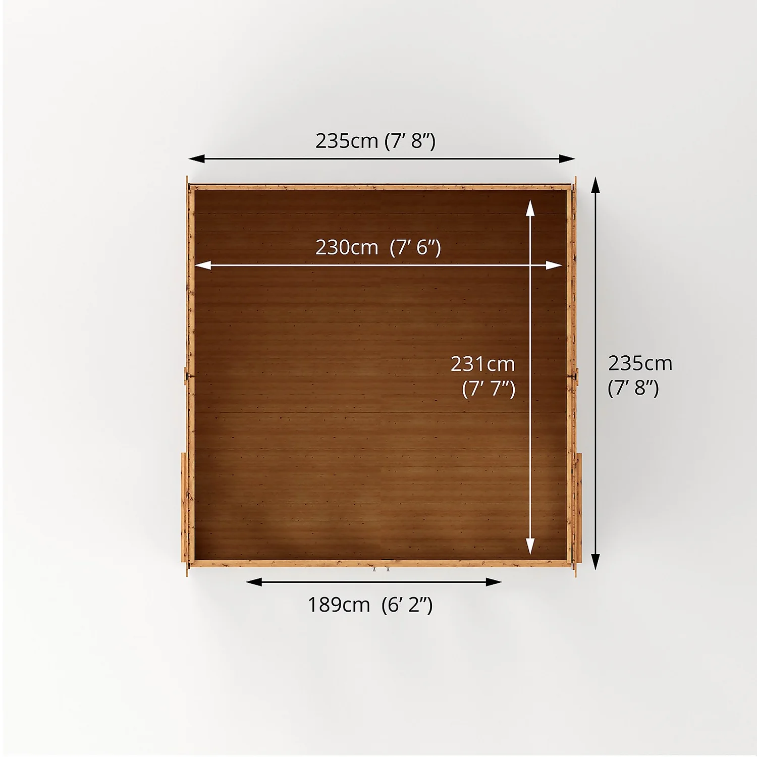 Country Living Hawksworth 8 X 8ft Summerhouse Painted + Installation - Thorpe Towers 10 Country Living Hawksworth 8 X 8ft Summerhouse Painted + Installation - Thorpe Towers - Image 8