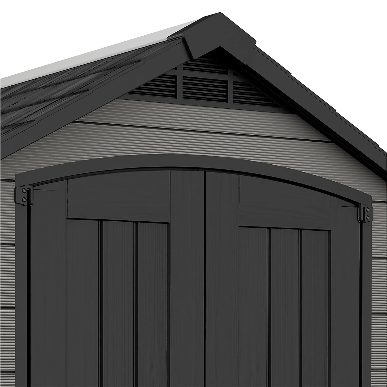 Keter Premier 7 X 7ft Outdoor Garden Apex Storage Shed - Grey 7 Keter Premier 7 X 7ft Outdoor Garden Apex Storage Shed - Grey - Image 5