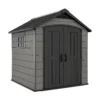 Keter Premier 7 X 7ft Outdoor Garden Apex Storage Shed - Grey 1 Keter Premier 7 X 7ft Outdoor Garden Apex Storage Shed - Grey -Elise Bloom 12882034 1455036180317599