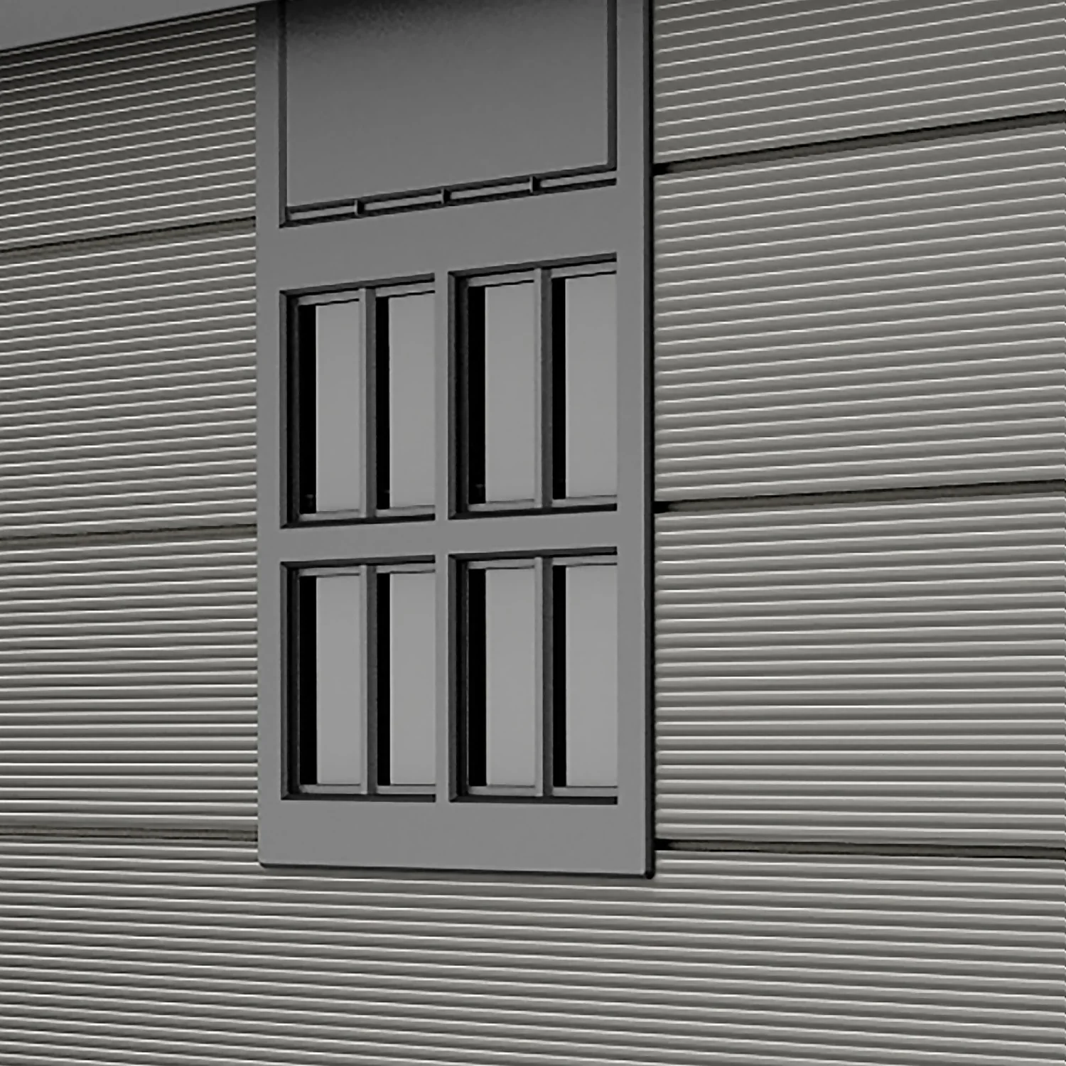 Keter Premier 7 X 7ft Outdoor Garden Apex Storage Shed - Grey 9 Keter Premier 7 X 7ft Outdoor Garden Apex Storage Shed - Grey - Image 7