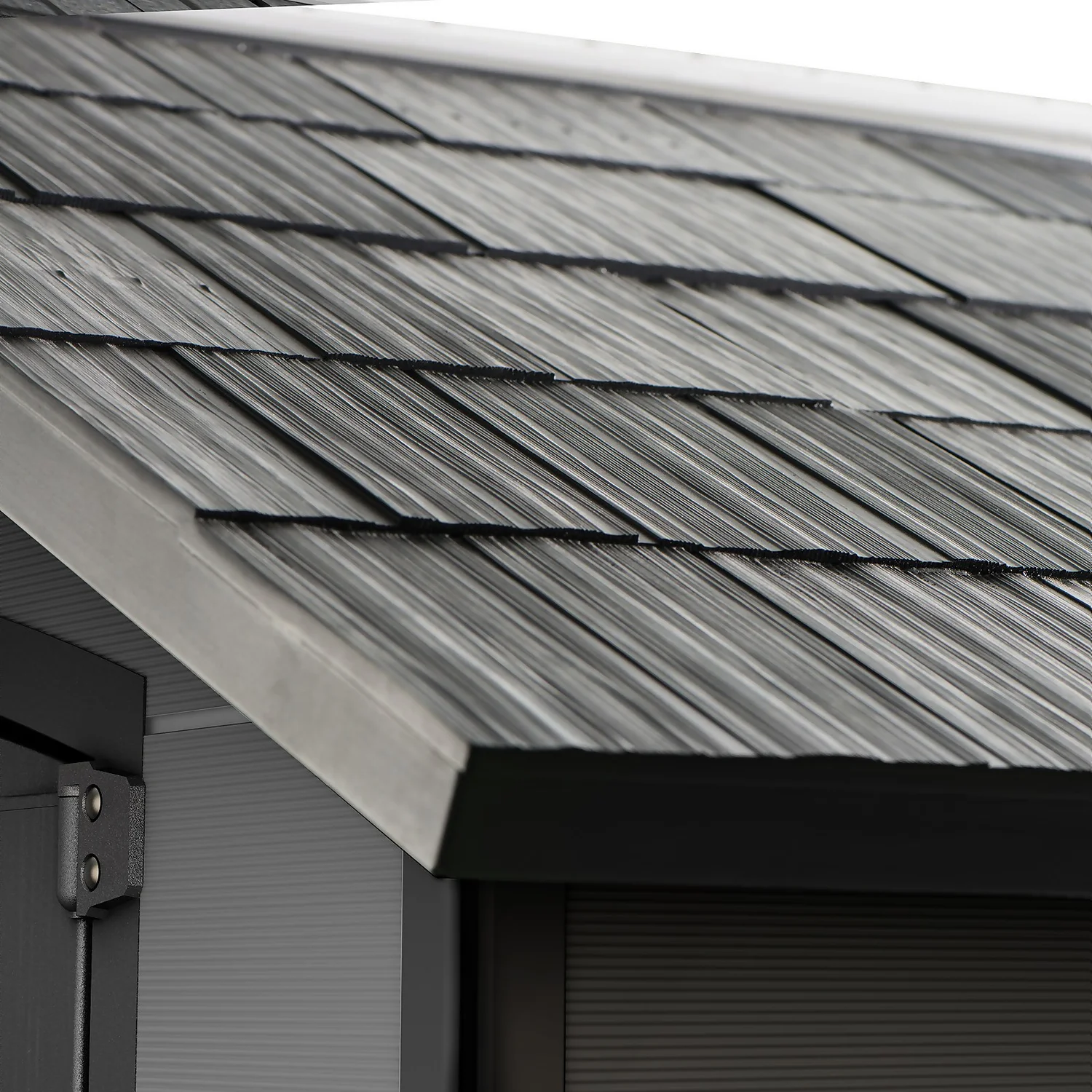 Keter Premier 7 X 7ft Outdoor Garden Apex Storage Shed - Grey 8 Keter Premier 7 X 7ft Outdoor Garden Apex Storage Shed - Grey - Image 6