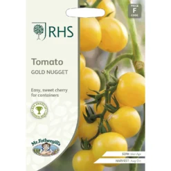 RHS Tomato Gold Nugget Seeds
