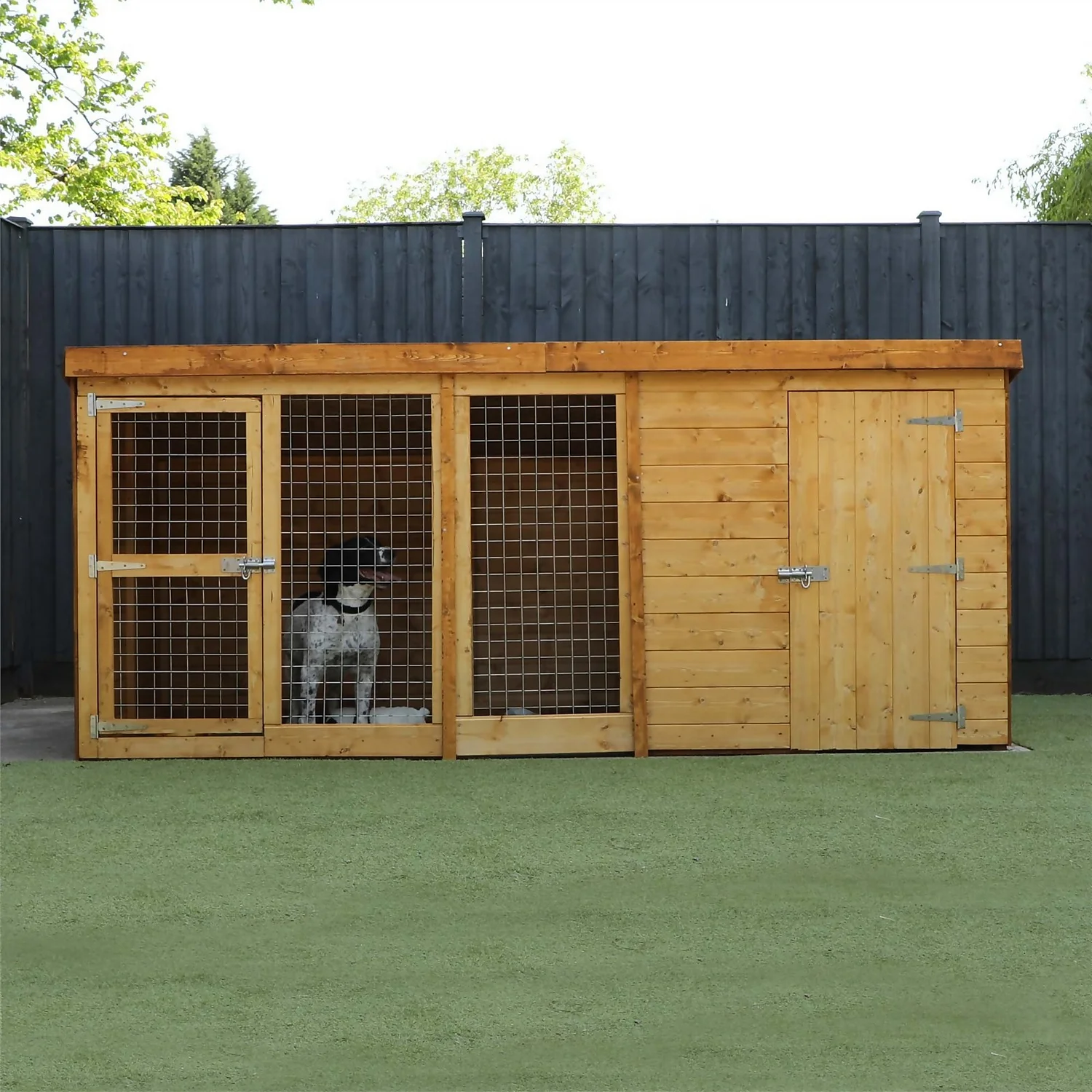 Mercia 10 X 4 Dog Kennel & Run 4 Mercia 10 X 4 Dog Kennel & Run - Image 2