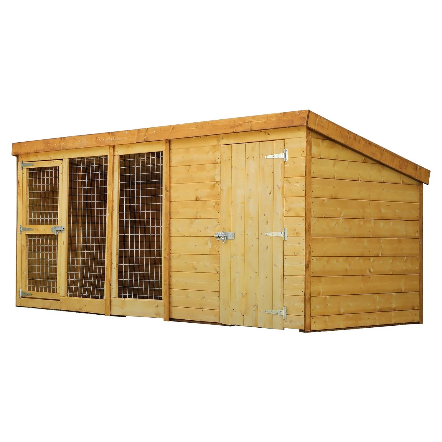 Mercia 10 X 4 Dog Kennel & Run 3 Mercia 10 X 4 Dog Kennel & Run