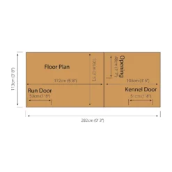 Mercia 10 X 4 Dog Kennel & Run 21 Mercia 10 X 4 Dog Kennel & Run -Elise Bloom 12883214 5294849535251932