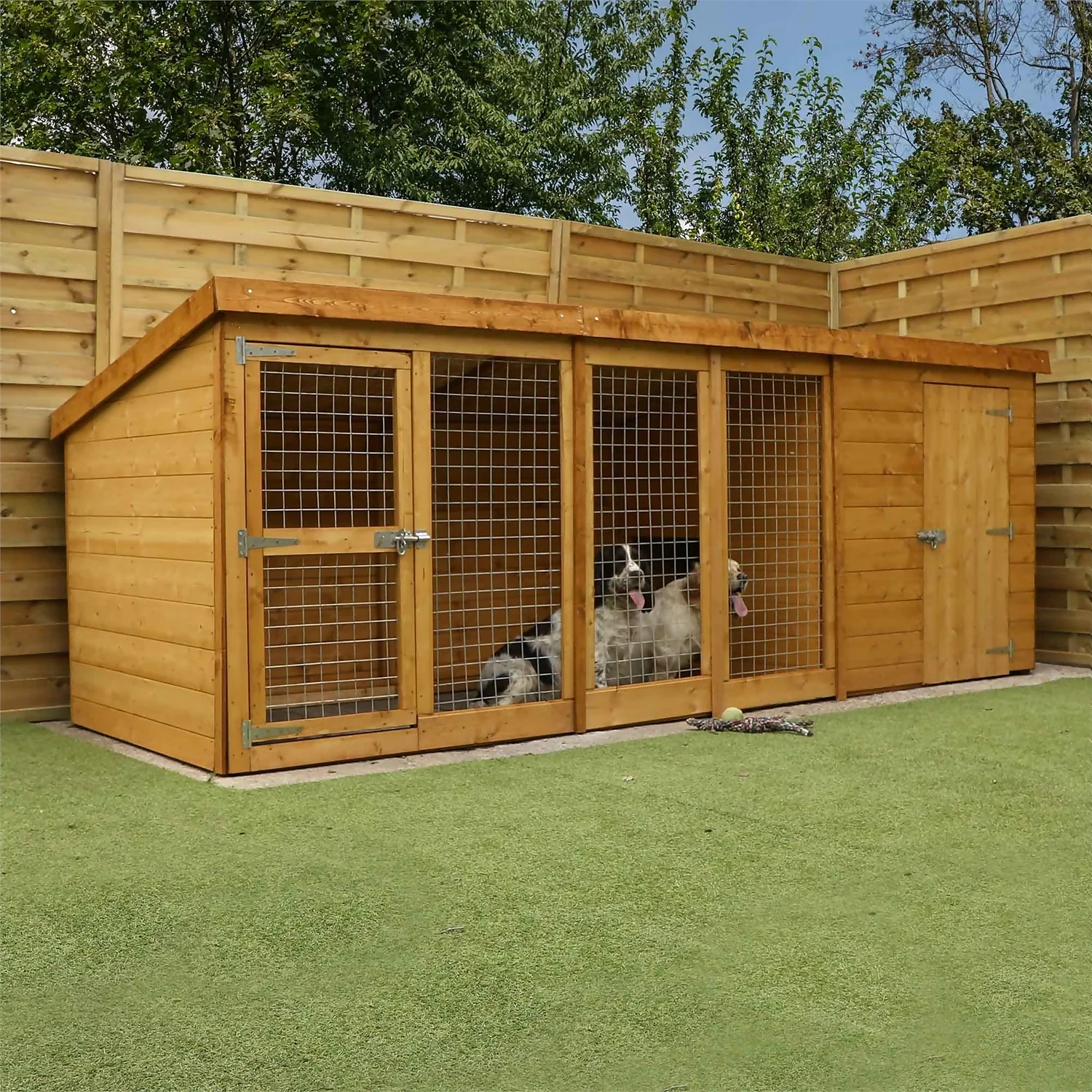 Mercia 12 X 4 Dog Kennel & Run 4 Mercia 12 X 4 Dog Kennel & Run - Image 2